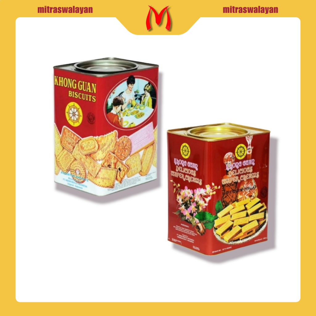 

KHONG GUAN Biscuits Kemasan Tins 1600 gr - Tersedia 3 pilihan