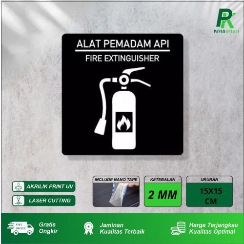 

Akrilik penanda Alat APAR