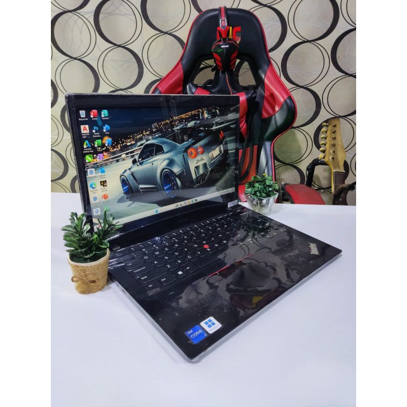 Laptop Tipis dan ringan Lenovo Thinkpad L14 V14 CORE I7 GEN 10 Black Edition