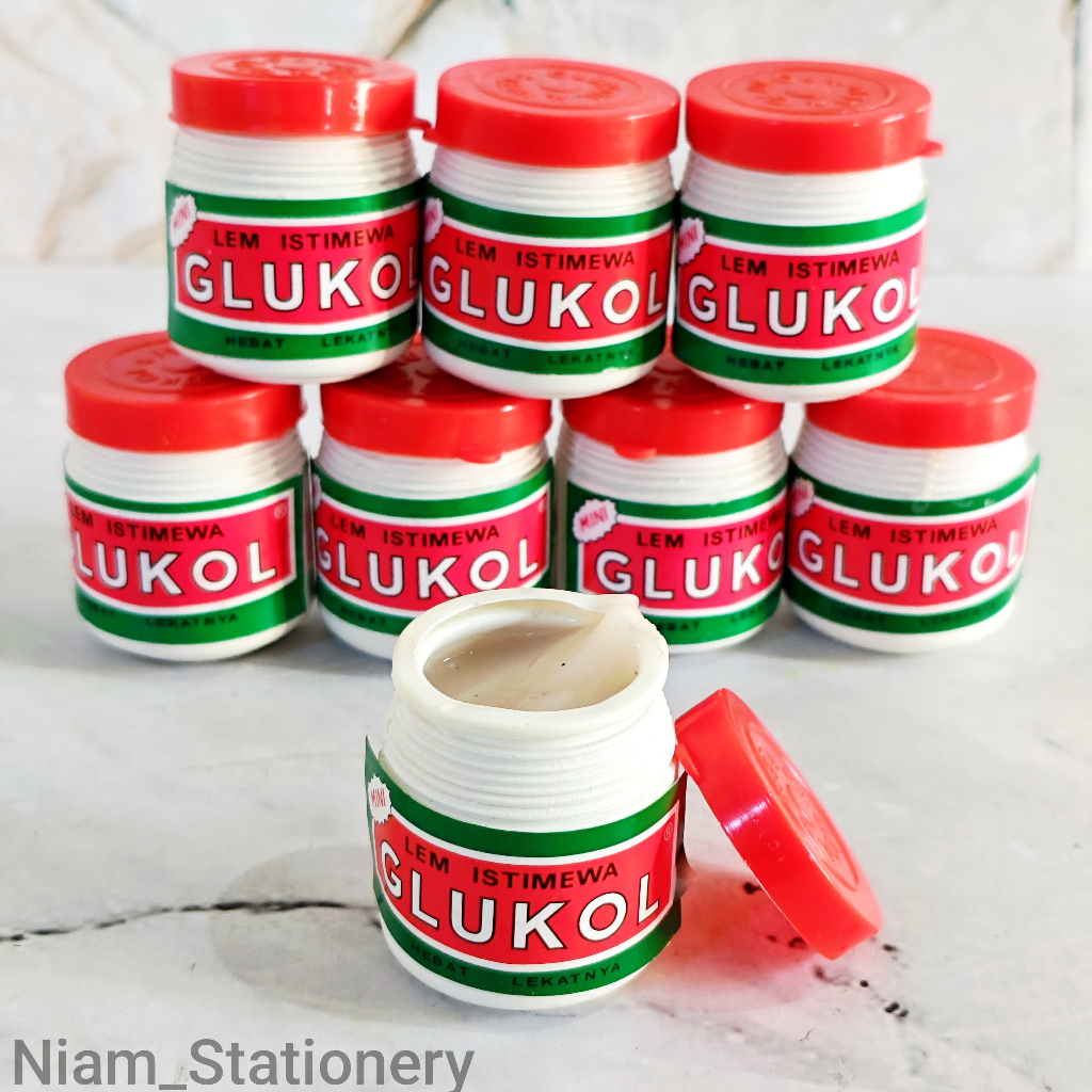 

Azka ECER ( 1 PCS ) LEM KERTAS GLUKOL KECIL GLUKOL MURAH