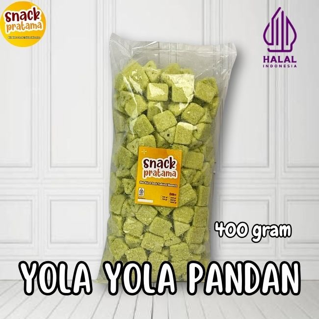 

Yola Yola Rasa Pandan 400 Gram Zola Bulat Mini