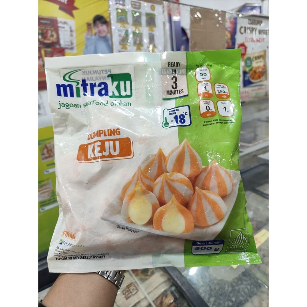

MITRAKU DUMPLING CHESEE 500GR