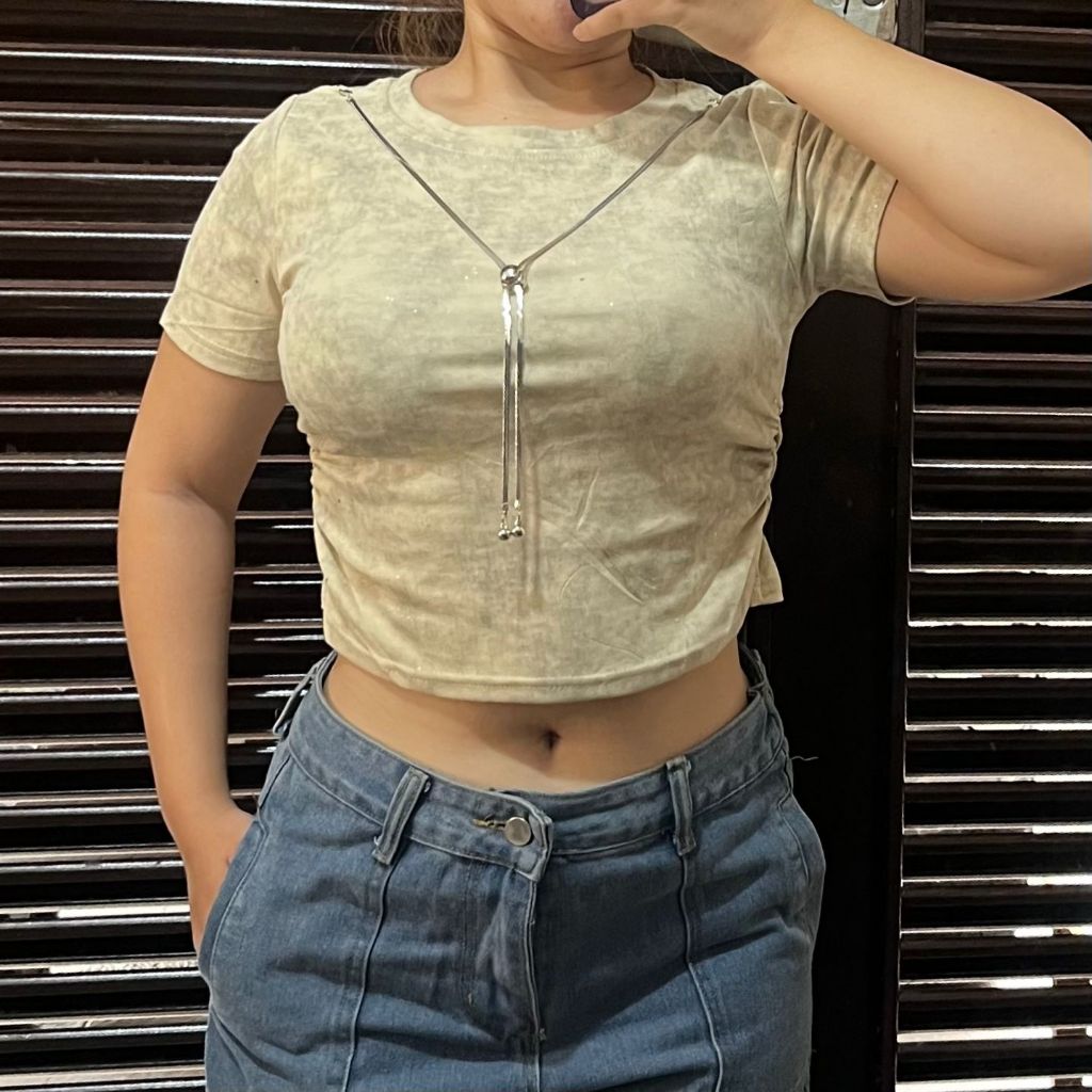 baju kaos - baju pendek -baju crop top -baju kekinian baju lengan pendek