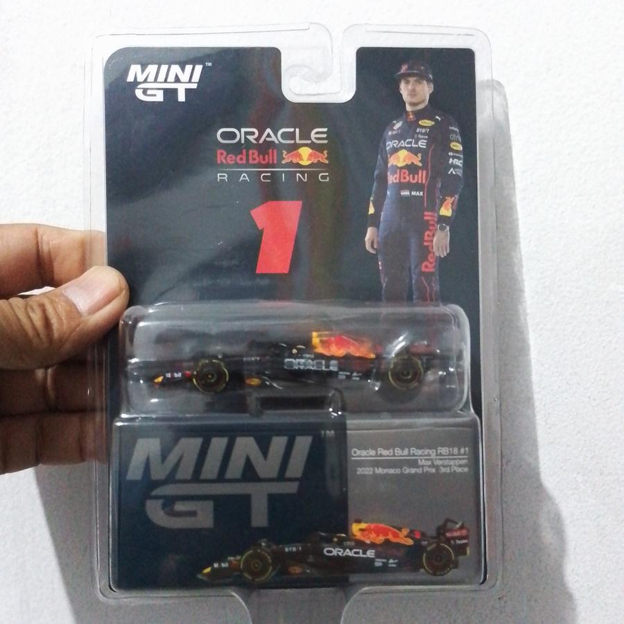 SALE  MINI GT ORACLE RED BULL RACING MAX VERSTAPPEN F1 READYY