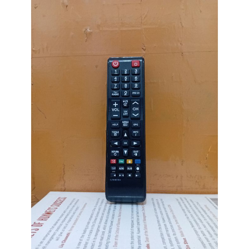 REMOTE TV SAMSUNG SERI GL59-00180A ORIGINAL TANPA TUTUP BATERAI