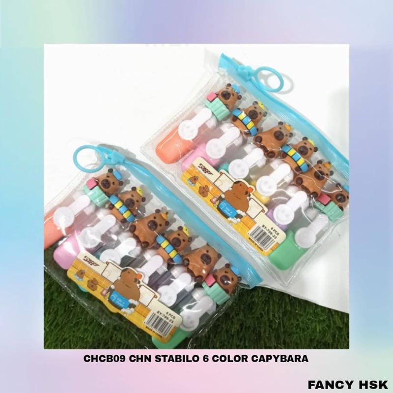 

STABILO 6 COLOR CAPYBARA