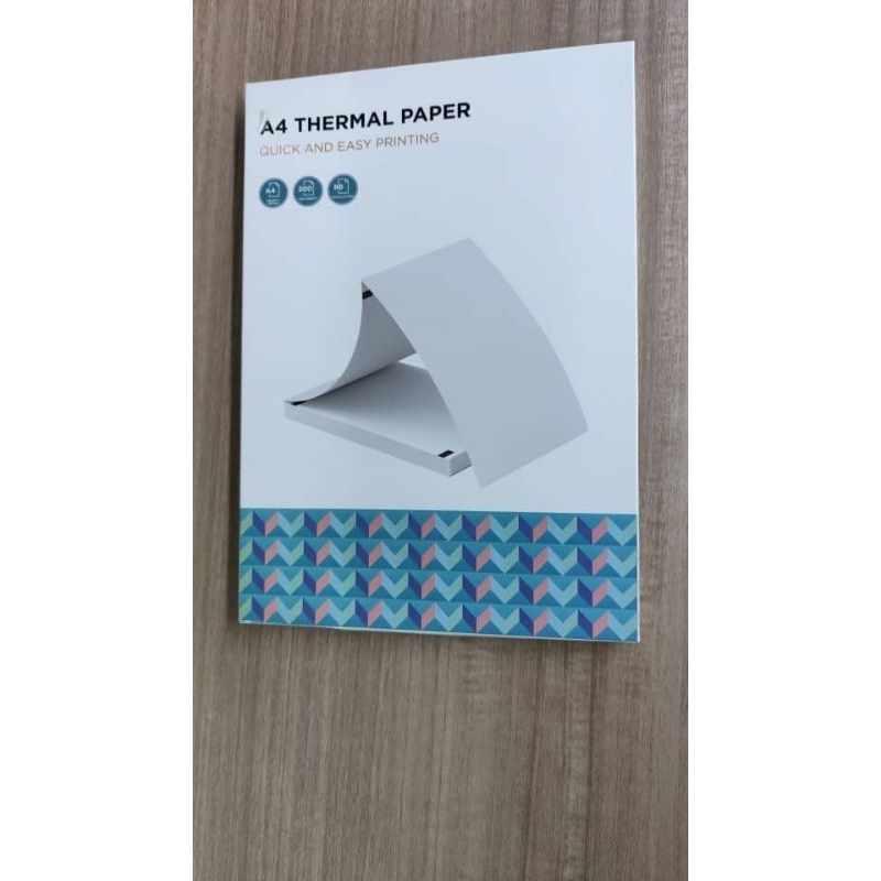 

Kertas thermal ukuran A4 200 lembar folded Quick Dry Premium