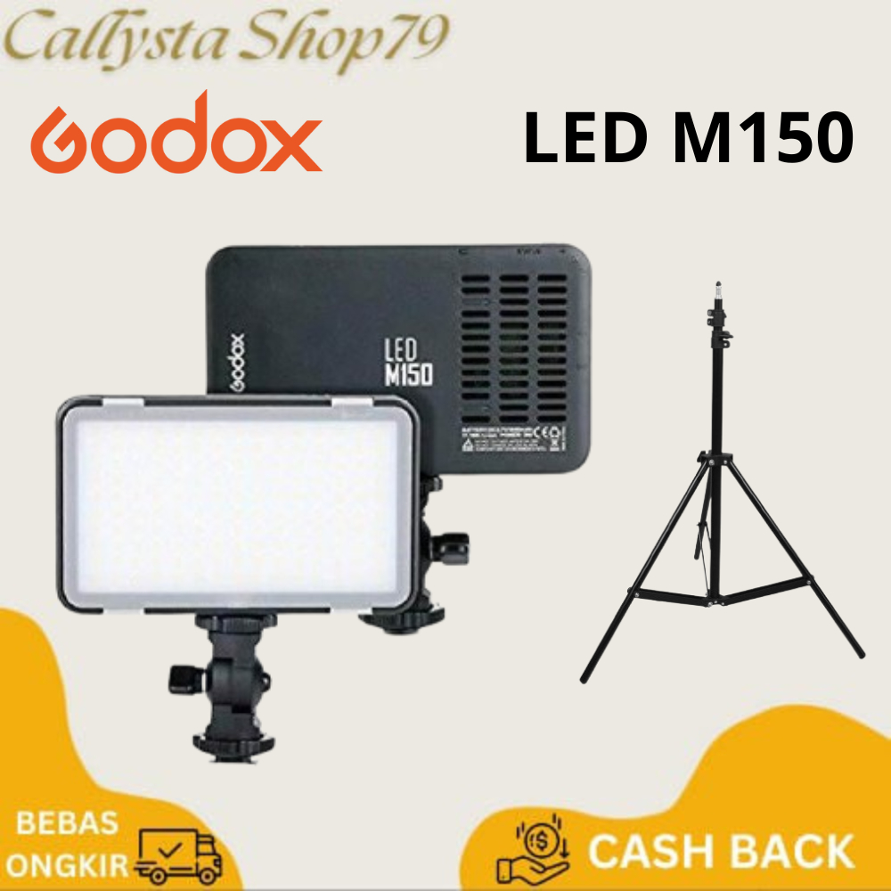 Lampu Led Godox M150,M 150 Video Light Vlog Smartphone Mirorless DSLR