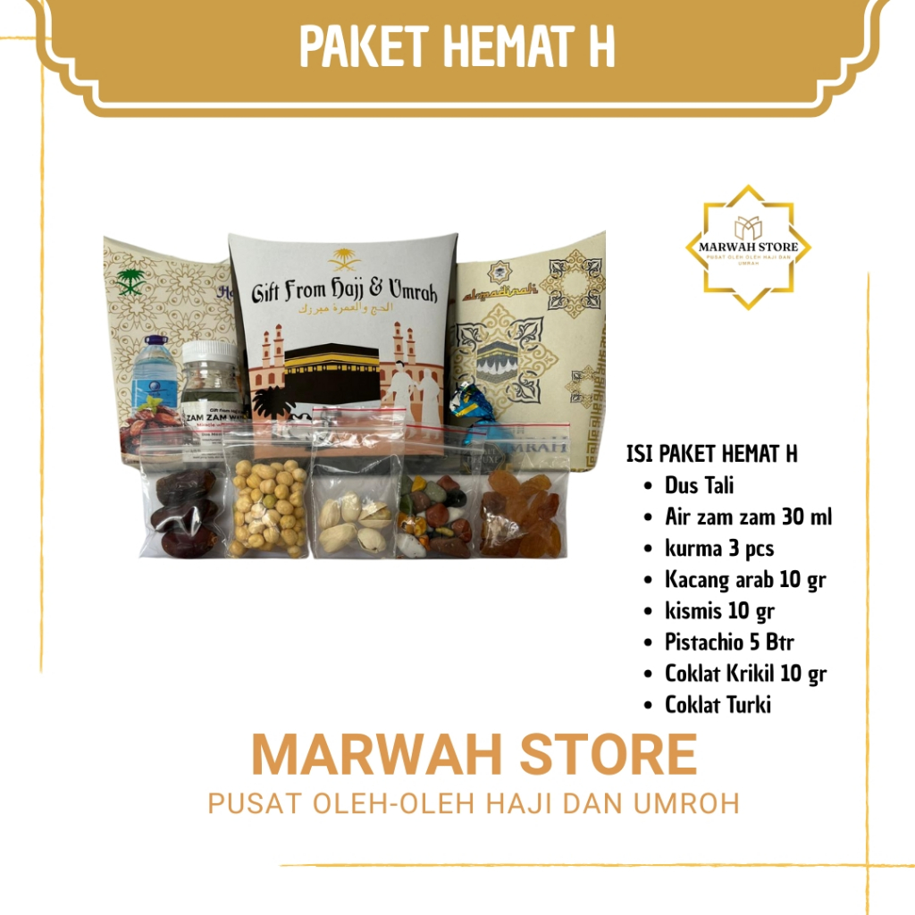 

Oleh-oleh Haji dan Umroh Paket Hemat H Lengkap Air Zamzam