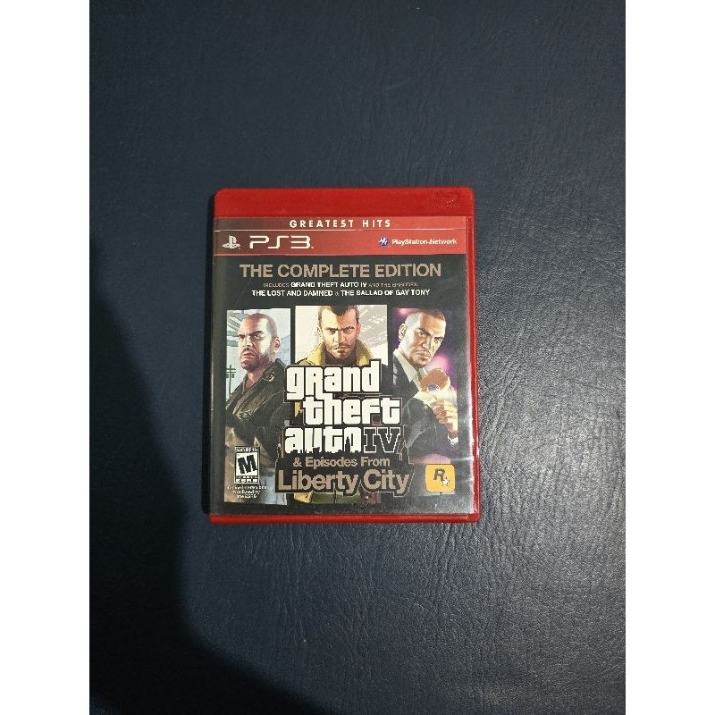 BD Kaset Game PS3 The Complete Edition Grand Theft Auto IV & Episodes From Liberty City GTA 4