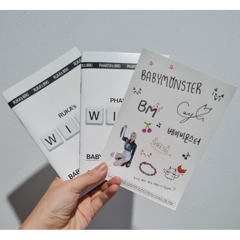 [SALE] Babymonster perintilan album printilan album only ahyeon pharita asa ruka rami haram chiquita