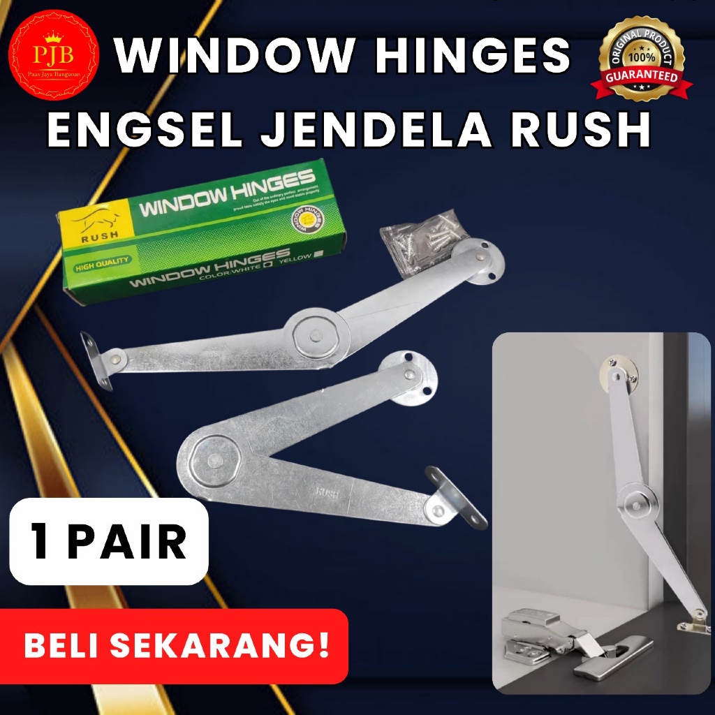 RUSH ENGSEL SALON / ENGSEL JENDELA 9" INCH RUSH - ENGSEL LIPAT JENDELA