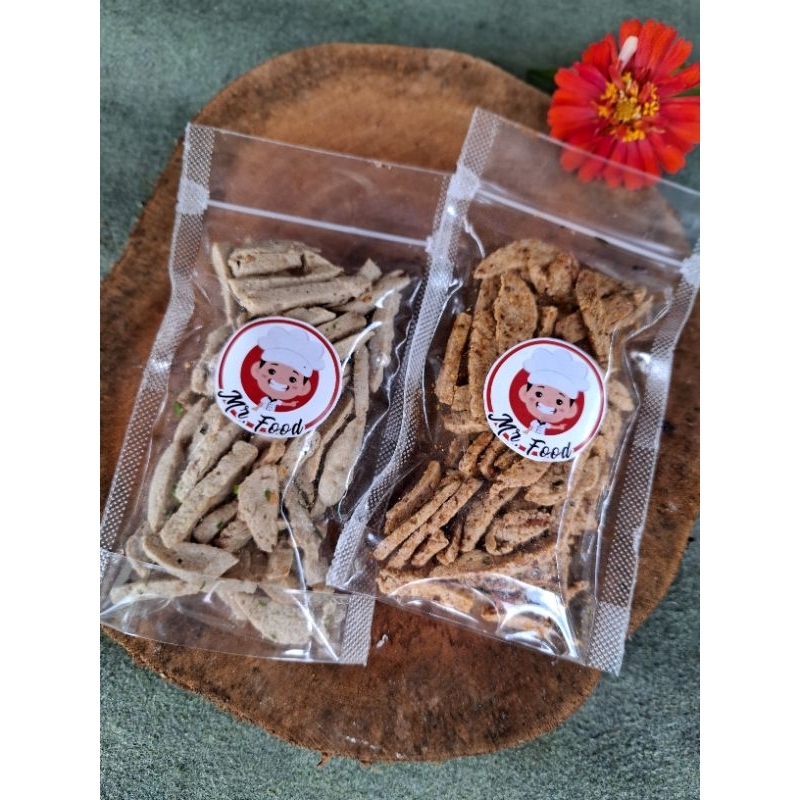 

Paket usaha basreng kriuk daun jeruk kemasan pouch 50 gr isi 20 pcs