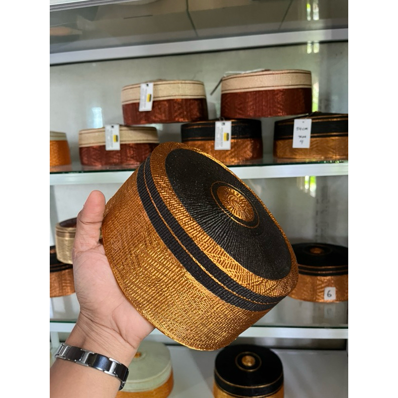 SONGKOK RECCA TEMBAGA JOKOWI BERMOTIF