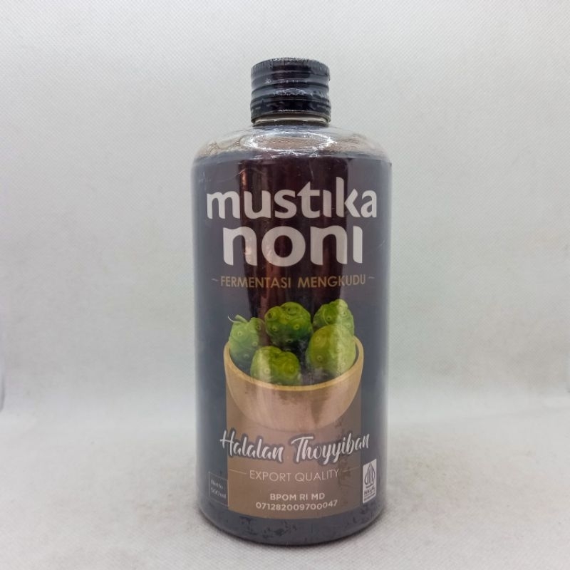 

Mustika Noni Minuman fermentasi Buah Mengkudu Alami Tanpa Bahan Campuran / 100% Fermentasi Buah Mengkudu isi 500ml