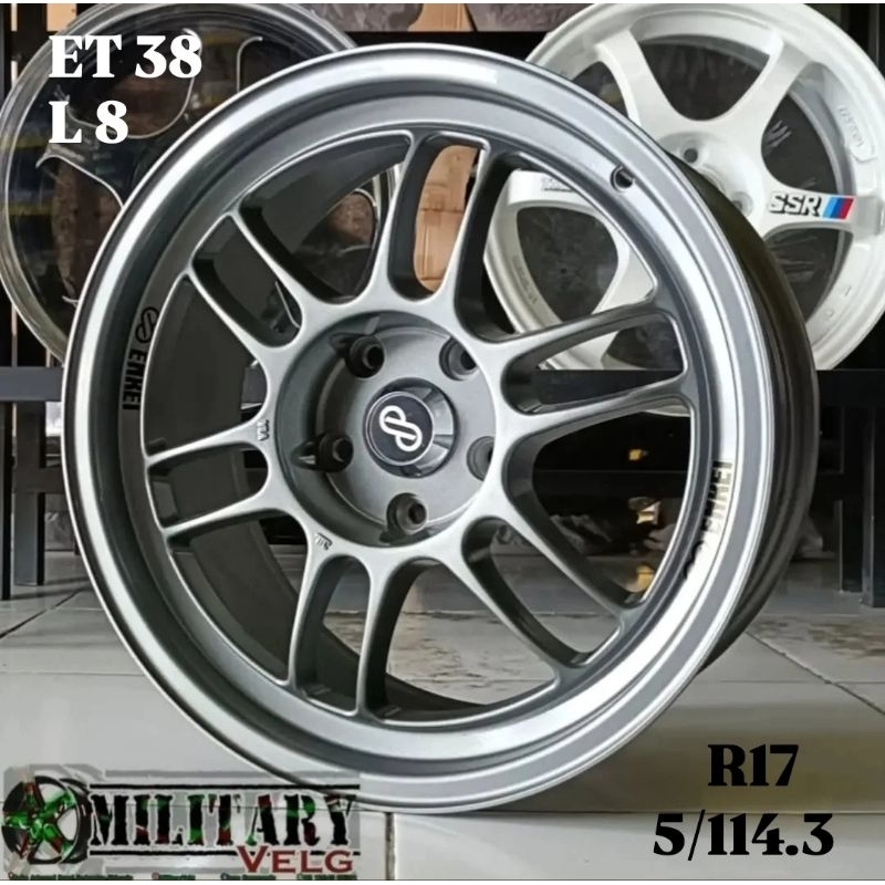 Enkei RPF1 R17 Gunmetal