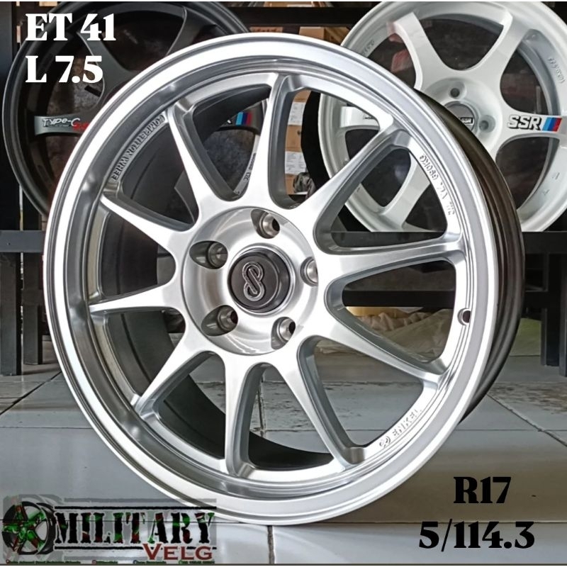 Enkei Tarmac R17 HyperSilver