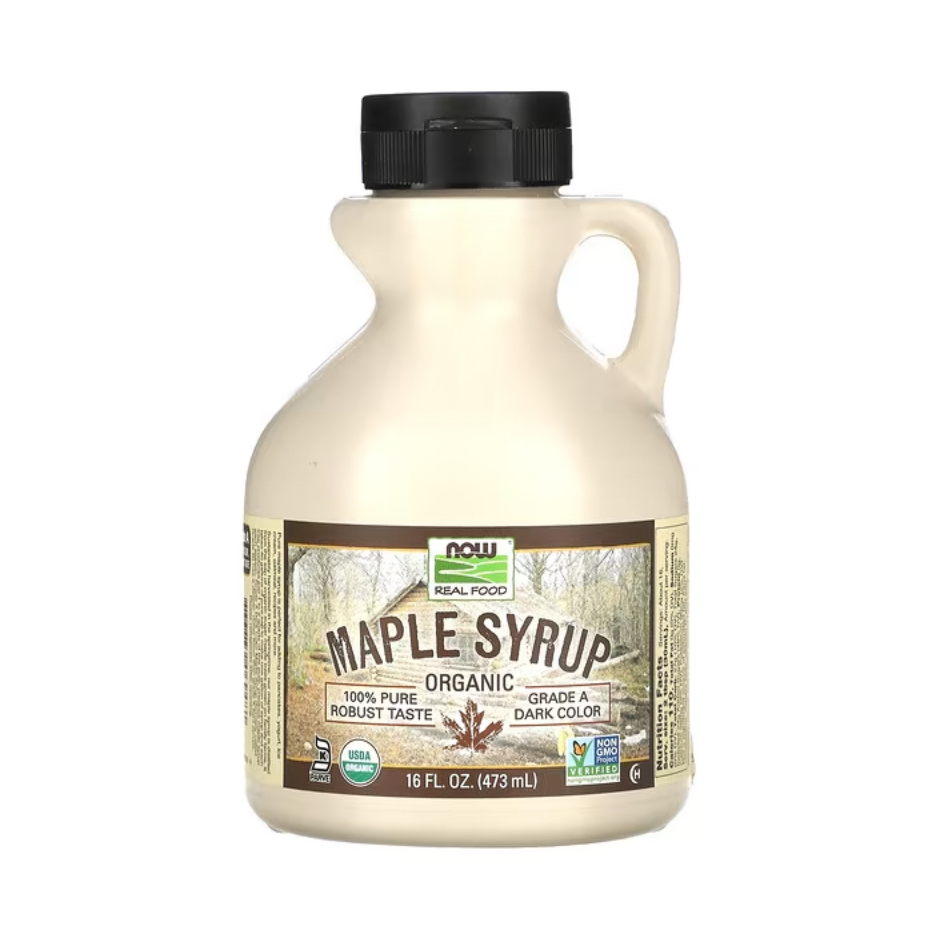 

Now Foods Organic Maple Syrup Grade A Dark Color 473ml