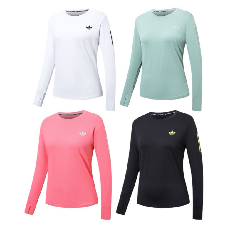 KAOS LENGAN PANJANG WANITA GYM RUNNING