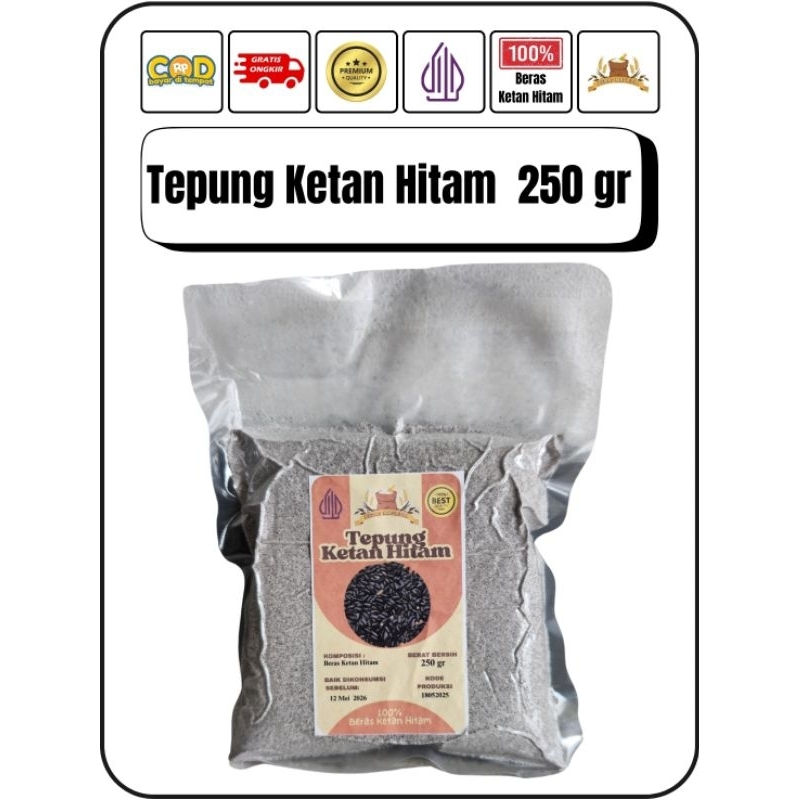

Tepung Ketan Hitam Asli Kemasan Vacuum 250g