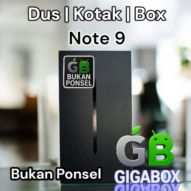 

Box Galaxy Note 9 Kardus Only Kotak Fullset Premium