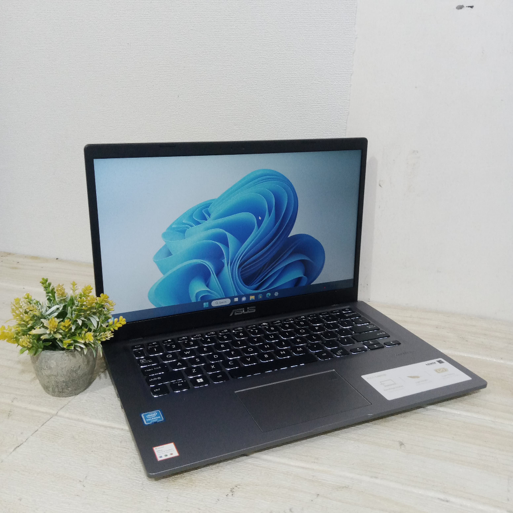LAPTOP SECOND ASUS VIVOBOOK A416M CELERON N4020RAM 4GB SSD 256GB LAYAR 14"INCH-FHD LIKENEW