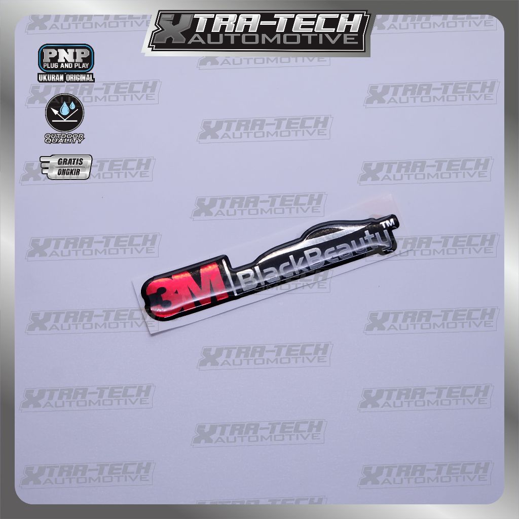 Emblem kaca film 3M Black Beauty / Emblem 3M Black Beauty / Emblem Kaca Film 3M BB