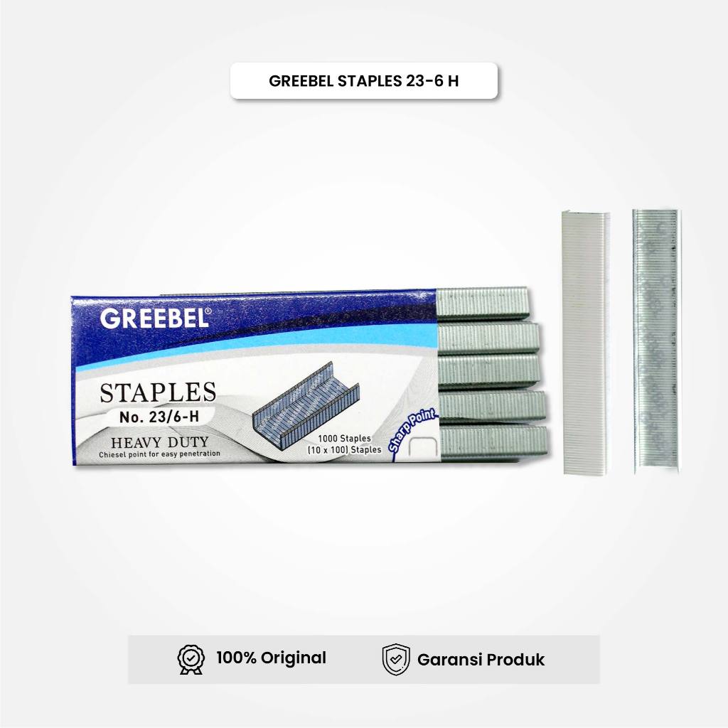 

Staples GREEBEL / ISI STAPLES 23/6H (PCS)