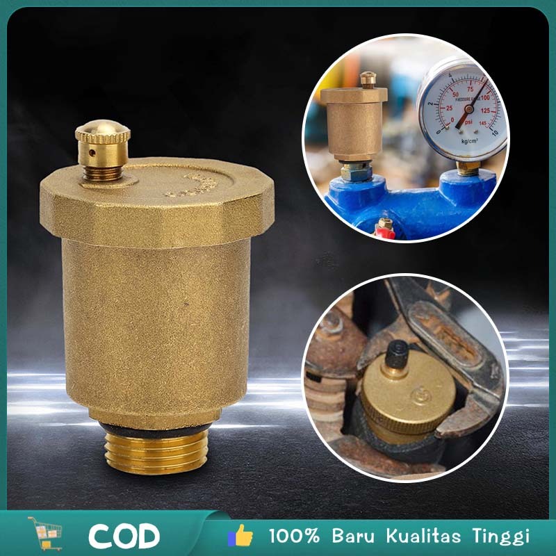 Vent Valve Air Vent Valve 1 Inch Vent Kuningan Valve 3/4 Air Vent Valve 1/2 Inch