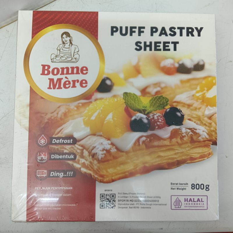 

puff pastry bonne mere 800g