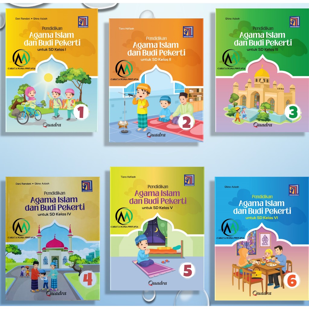 [Penerbit Quadra] Pendidikan Agama Islam kelas 1,2,3,4,5,6 Kurikulum merdeka