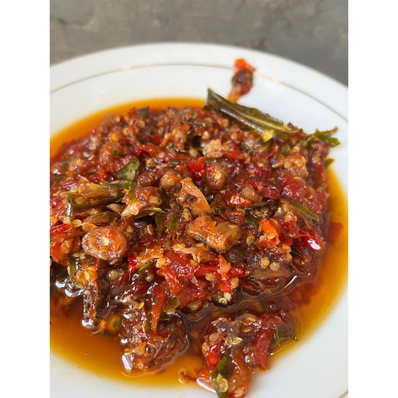 

sambal cumi pedas gurih