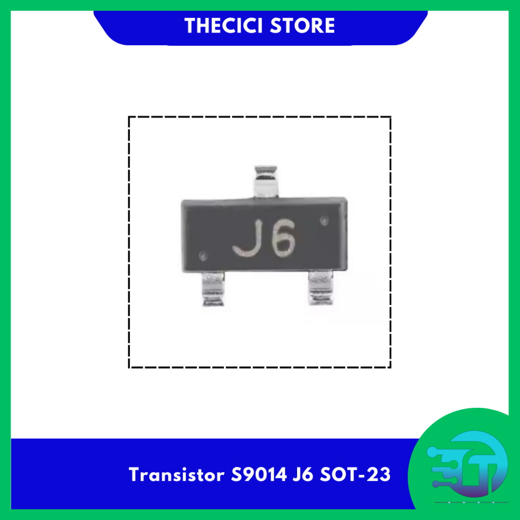 Transistor S9014 J6 SOT-23 SOT23 9014 MMBT9014 SOT SMD