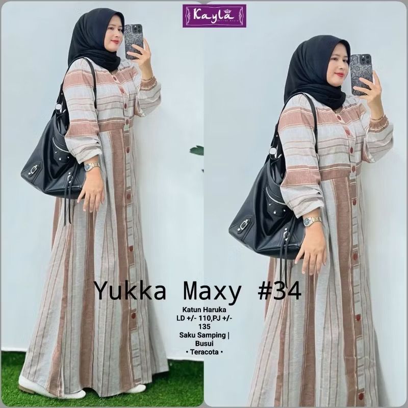 YUKA MAXY #34 ||GAMIS KATUN HARUKA SALUR