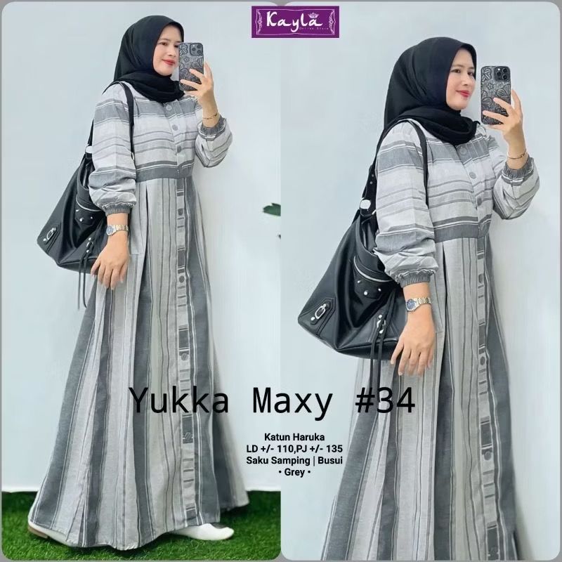 NEW YUKA MAXY #34 GAMIS KATUN HARUKA SALUR