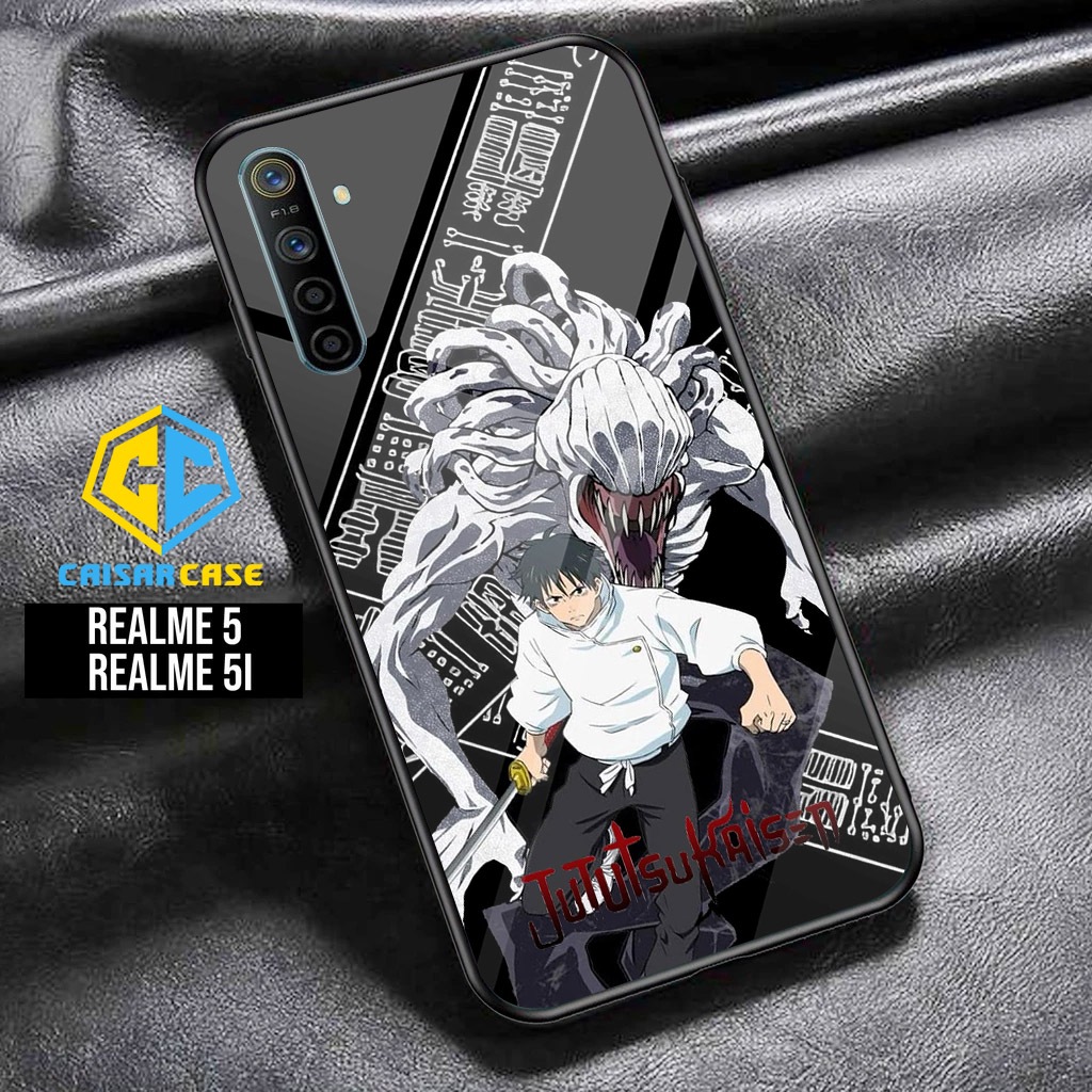Case Realme 5 - Casing Realme 5i - ( Anime Jujutsu Kaisen ) - Case Hp - Casing Hp - Softcase Hp - So