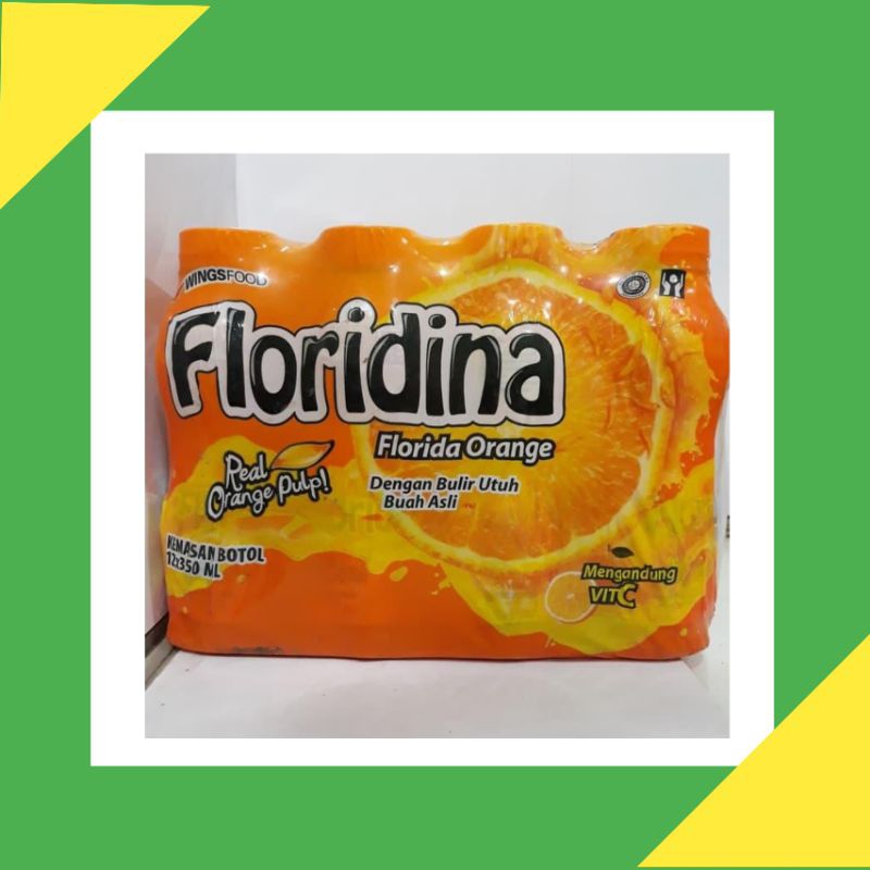 

Floridina Orange Isi 1 Dus Isi 12 pcs / Minuman Rasa Jeruk 350ml Botol