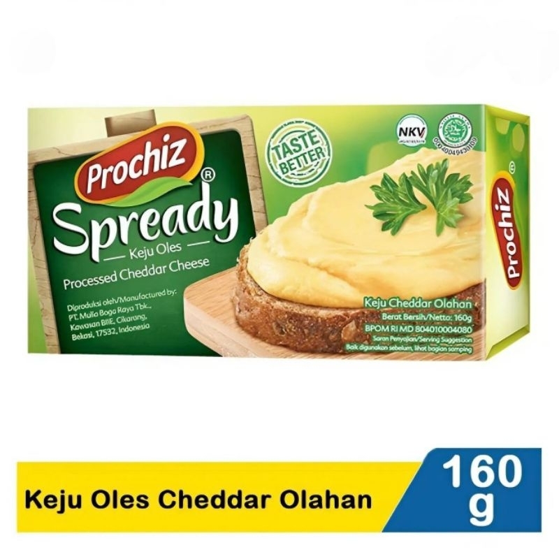 

Pro Chiz Keju Spreadable 160G