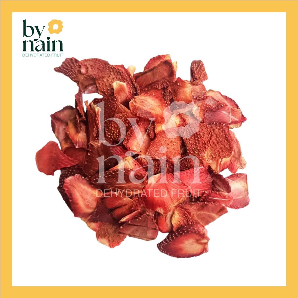 

Dried fruit Strawberry Slice/ Stoberi Kering Slice/10gr/50gr