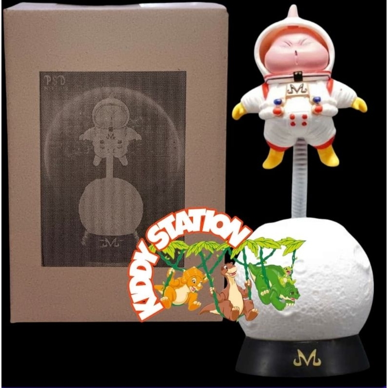 figure dragon ball z figure majin buu astronot buu ada lampu
