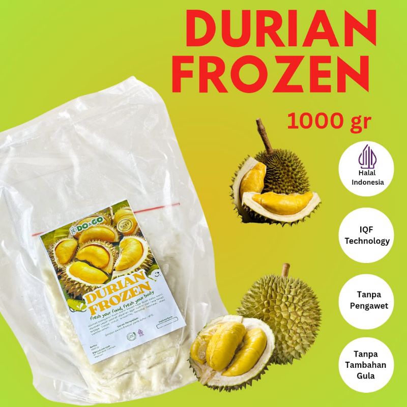 

Daging Durian Lokal Premium 1Kg kualitas Terbaik.