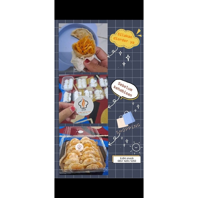 

Cireng pedas isi ayam suwir (1pack isi 8 cireng)