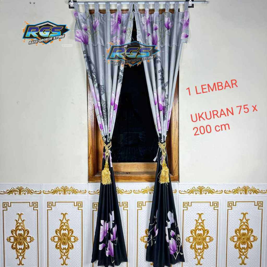 Gorden pintu Doraemon Helokity keropy / tirai pintu murah /gorden pintu kamar tidur / gorden pintu m