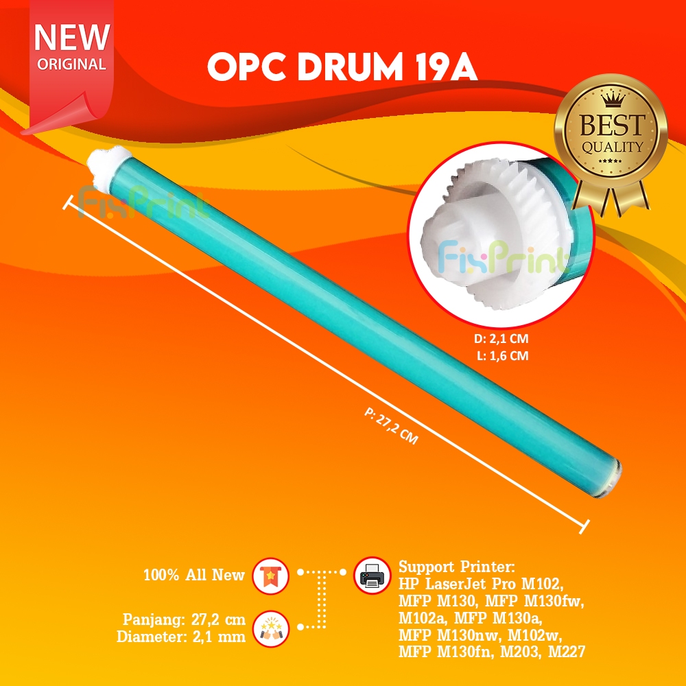OPC Drum Cartridge Toner HP CF219A 19A HP Laserjet Pro M102 MFP M130 M102a M130a M130nw M102w M130f