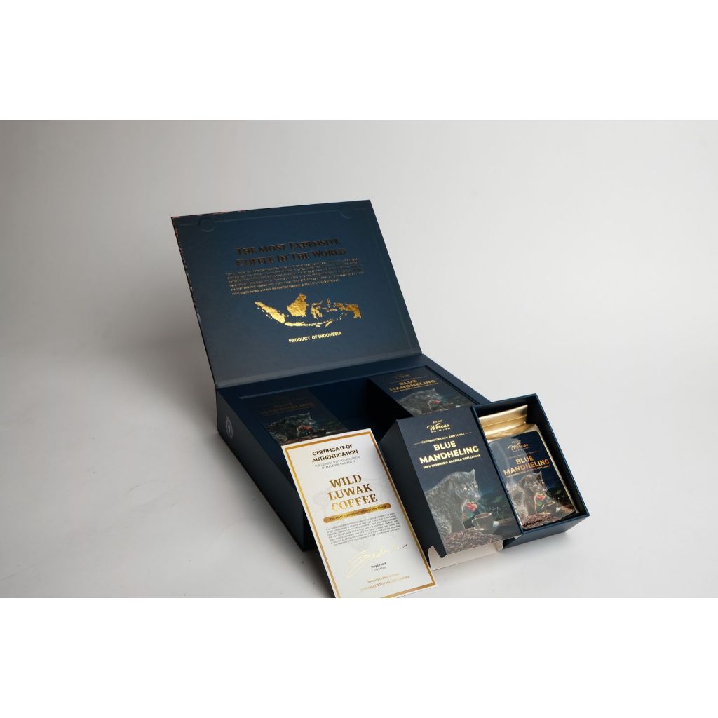 

WORCAS Kopi Luwak Blue Mandheling Luxury Package 300gr