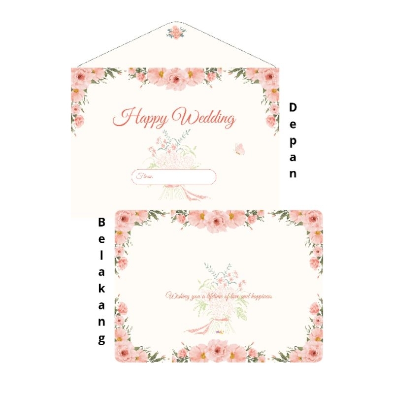 

(Isi 20pcs) Amplop Kondangan Aesthetic vol.1