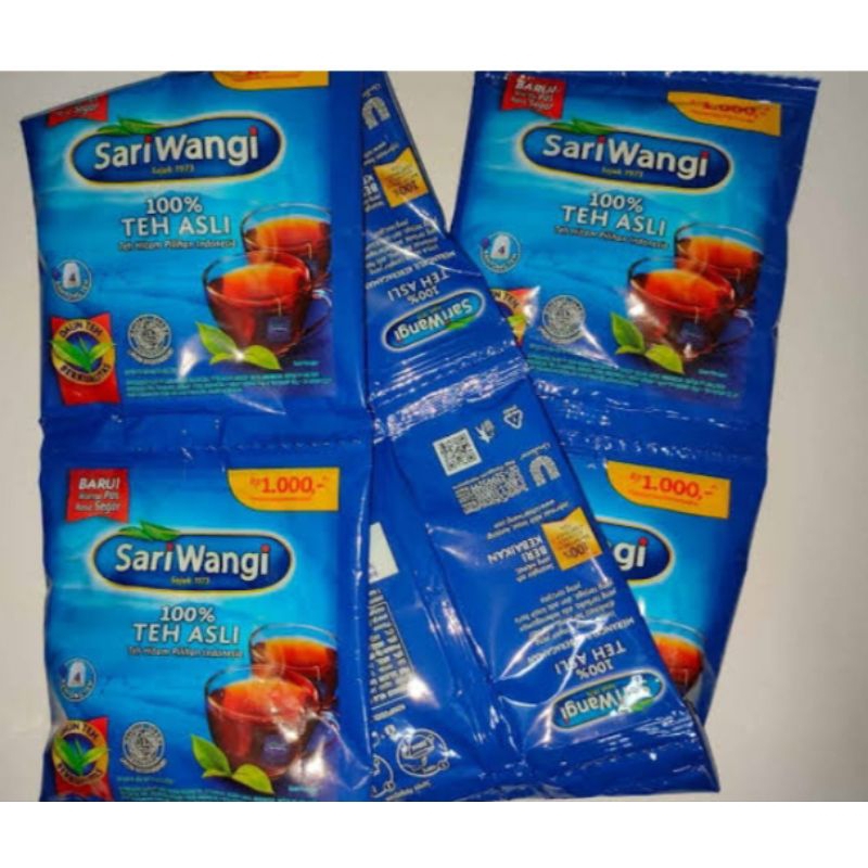 

teh celup sari wangi renteng... 1 renteng isi 6 pc