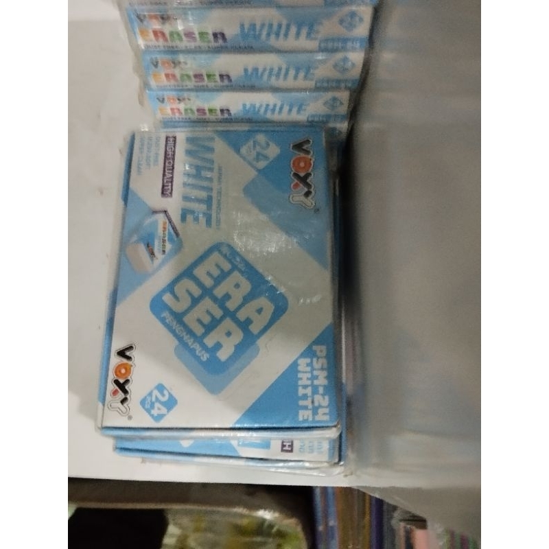 

penghapus pensil putih 24/40 eraser stip