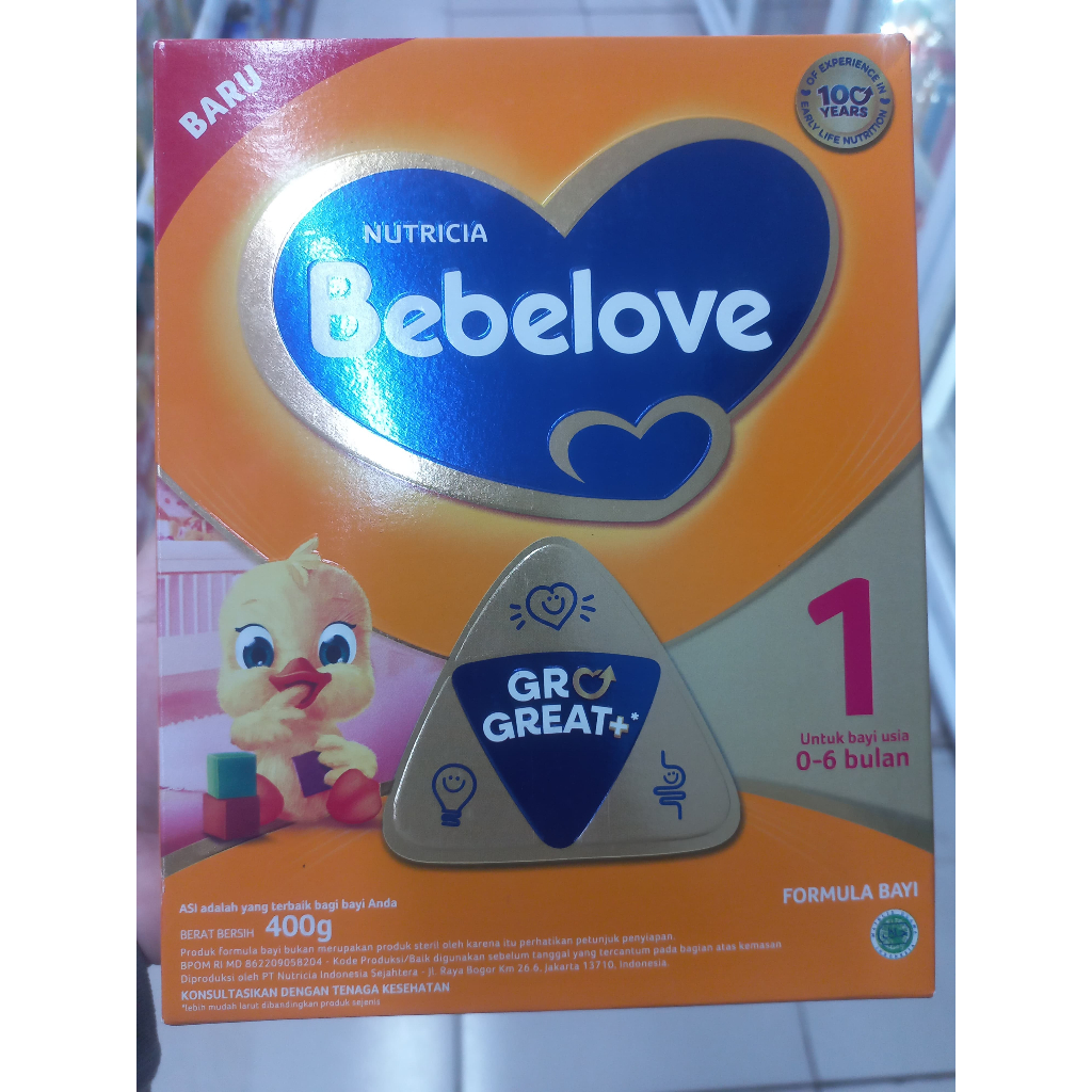 

Bebelove Tahap 1, 400g ( 0-6 Bulan )