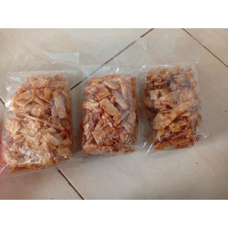 

manggleng Singkong Pedas Manis Gurih - khas Cilacap dapat 3 pack